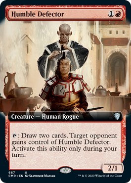 Humble Defector (Extended Art) [Commander Legends] | Eastridge Sports Cards & Games