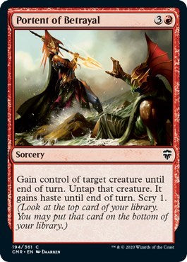 Portent of Betrayal [Commander Legends] | Eastridge Sports Cards & Games