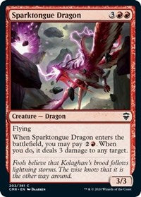 Sparktongue Dragon [Commander Legends] | Eastridge Sports Cards & Games