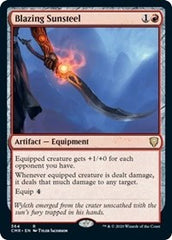 Blazing Sunsteel [Commander Legends] | Eastridge Sports Cards & Games