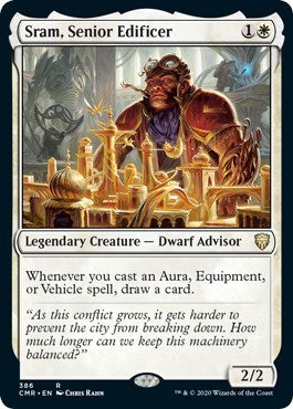 Sram, Senior Edificer [Commander Legends] | Eastridge Sports Cards & Games