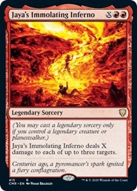 Jaya's Immolating Inferno [Commander Legends] | Eastridge Sports Cards & Games