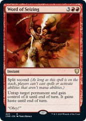 Word of Seizing [Commander Legends] | Eastridge Sports Cards & Games