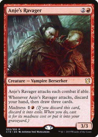 Anje's Ravager [Commander 2019] | Eastridge Sports Cards & Games