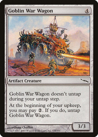 Goblin War Wagon [Mirrodin] | Eastridge Sports Cards & Games