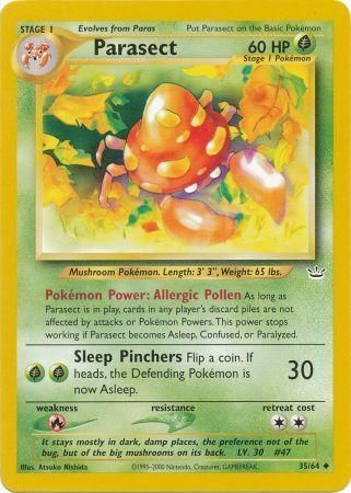Parasect (35/64) [Neo Revelation Unlimited] | Eastridge Sports Cards & Games