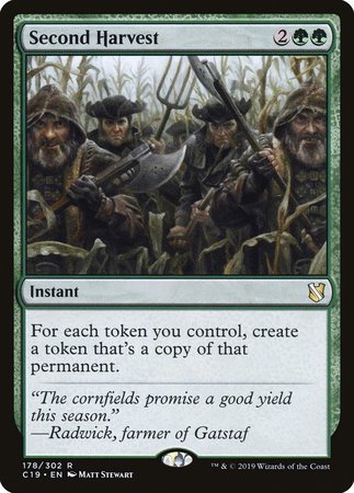 Second Harvest [Commander 2019] | Eastridge Sports Cards & Games