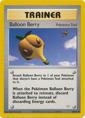 Balloon Berry (60/64) [Neo Revelation Unlimited] | Eastridge Sports Cards & Games