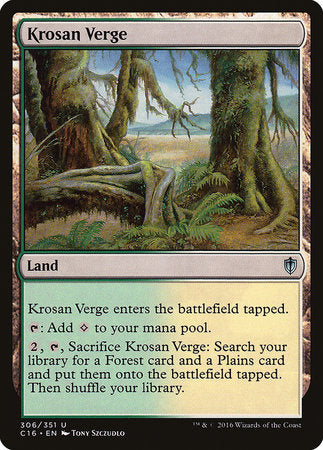 Krosan Verge [Commander 2016] | Eastridge Sports Cards & Games