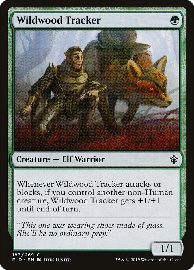 Wildwood Tracker [Throne of Eldraine] | Eastridge Sports Cards & Games