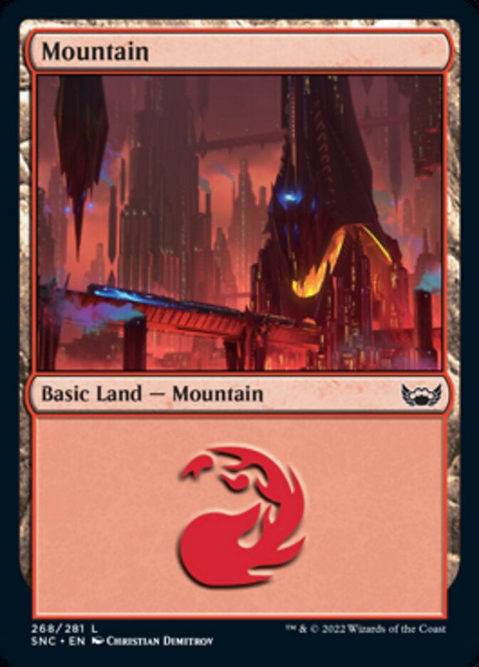 Mountain (268) [Streets of New Capenna] | Eastridge Sports Cards & Games