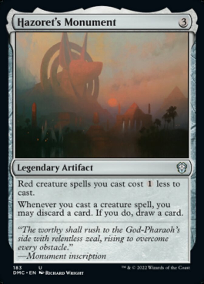 Hazoret's Monument [Dominaria United Commander] | Eastridge Sports Cards & Games