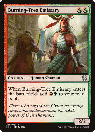 Burning-Tree Emissary [Duel Decks: Mind vs. Might] | Eastridge Sports Cards & Games