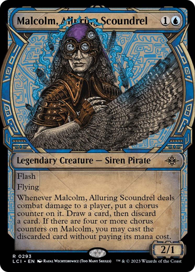 Malcolm, Alluring Scoundrel (Showcase) [The Lost Caverns of Ixalan] | Eastridge Sports Cards & Games