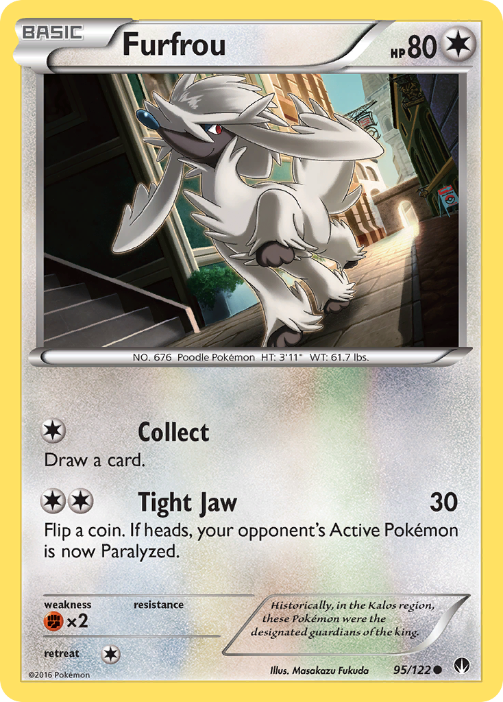 Furfrou (95/122) [XY: BREAKpoint] | Eastridge Sports Cards & Games