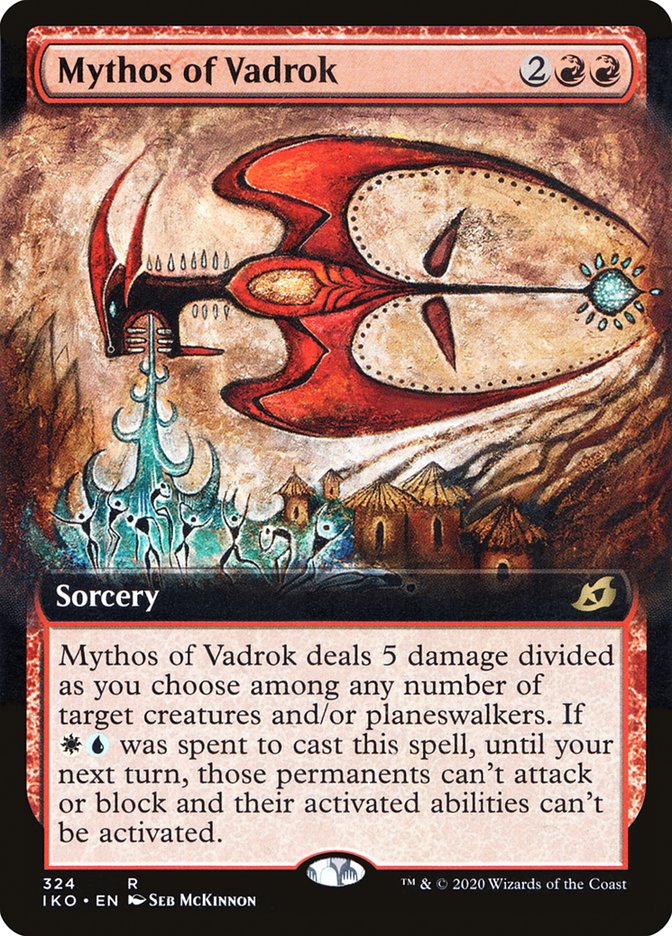 Mythos of Vadrok (Extended Art) [Ikoria: Lair of Behemoths] | Eastridge Sports Cards & Games