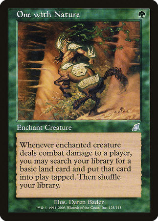 One with Nature [Scourge] | Eastridge Sports Cards & Games