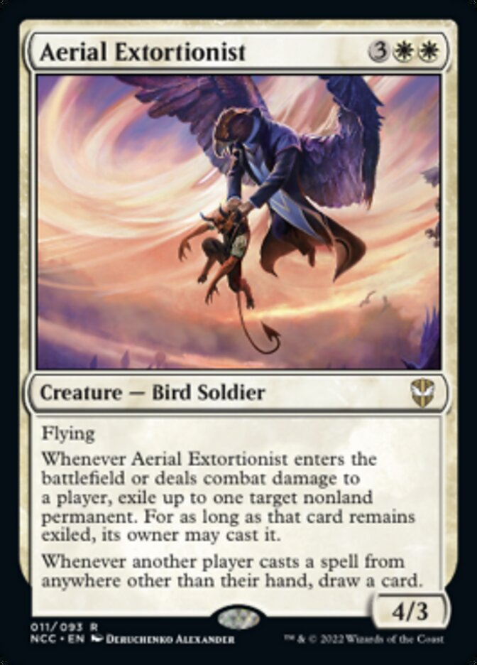 Aerial Extortionist [Streets of New Capenna Commander] | Eastridge Sports Cards & Games