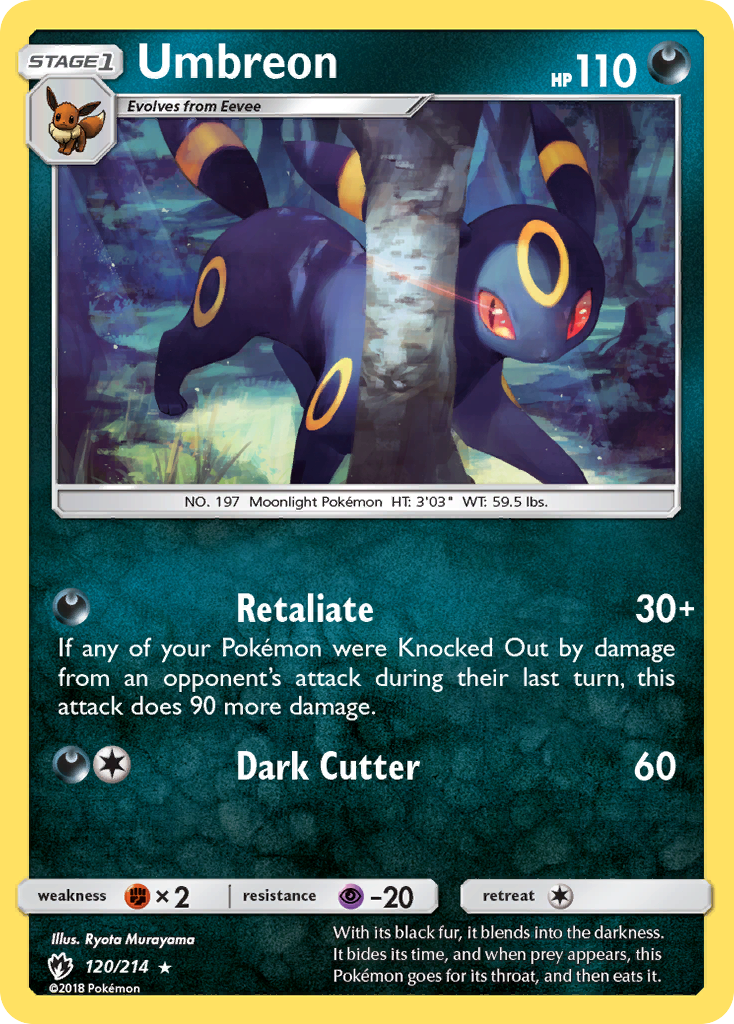 Umbreon (120/214) [Sun & Moon: Lost Thunder] | Eastridge Sports Cards & Games