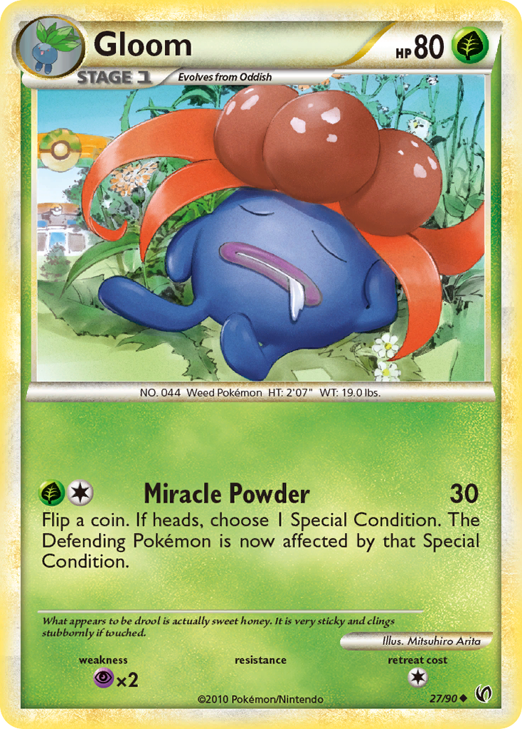 Gloom (27/90) [HeartGold & SoulSilver: Undaunted] | Eastridge Sports Cards & Games