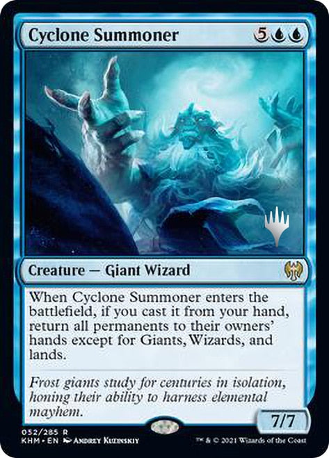 Cyclone Summoner [Kaldheim Promo Pack] | Eastridge Sports Cards & Games