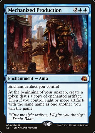 Mechanized Production [Aether Revolt] | Eastridge Sports Cards & Games