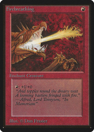 Firebreathing [Limited Edition Beta] | Eastridge Sports Cards & Games