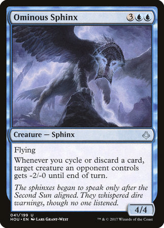 Ominous Sphinx [Hour of Devastation] | Eastridge Sports Cards & Games