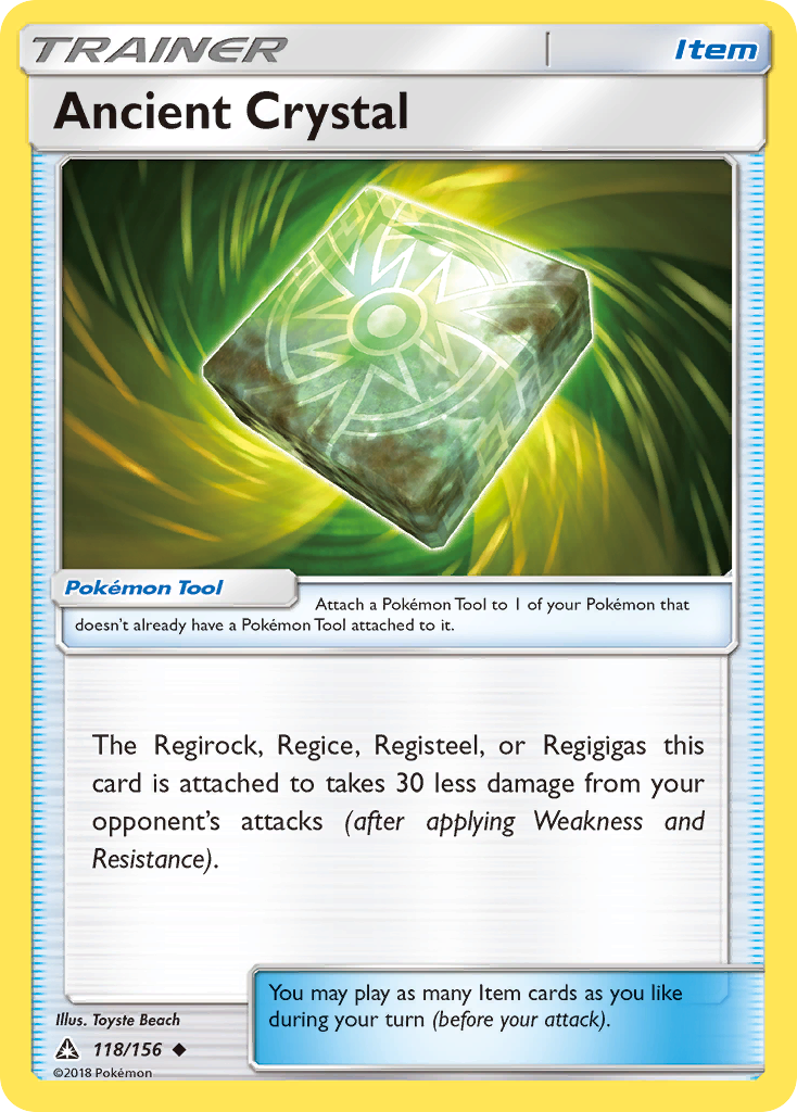 Ancient Crystal (118/156) [Sun & Moon: Ultra Prism] | Eastridge Sports Cards & Games