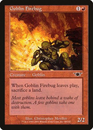 Goblin Firebug [Legions] | Eastridge Sports Cards & Games