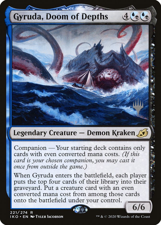 Gyruda, Doom of Depths (Promo Pack) [Ikoria: Lair of Behemoths Promos] | Eastridge Sports Cards & Games