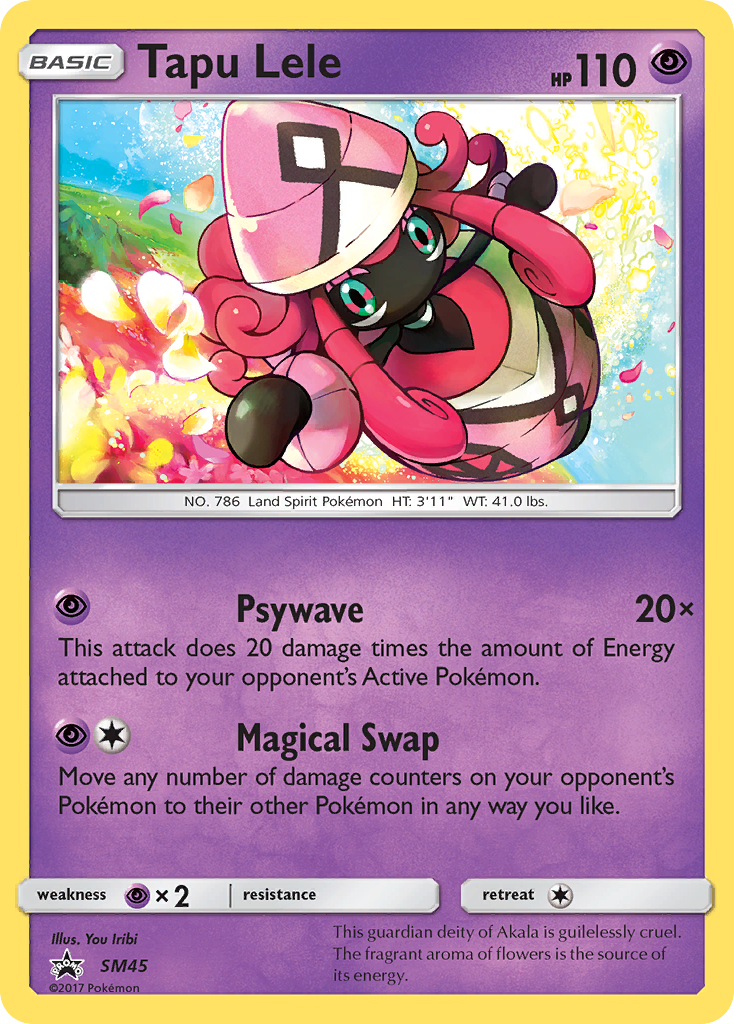 Tapu Lele (SM45) [Sun & Moon: Black Star Promos] | Eastridge Sports Cards & Games