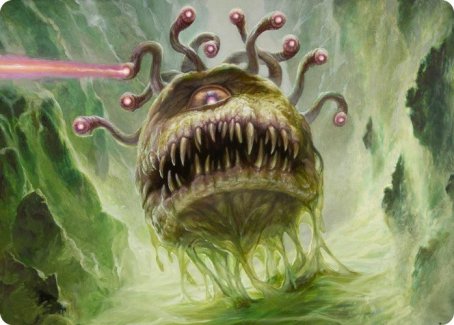 Beholder Art Card [Dungeons & Dragons: Adventures in the Forgotten Realms Art Series] | Eastridge Sports Cards & Games