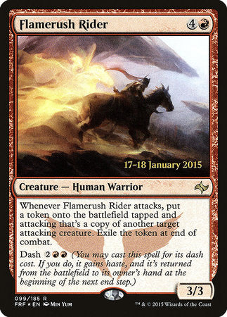 Flamerush Rider [Fate Reforged Promos] | Eastridge Sports Cards & Games