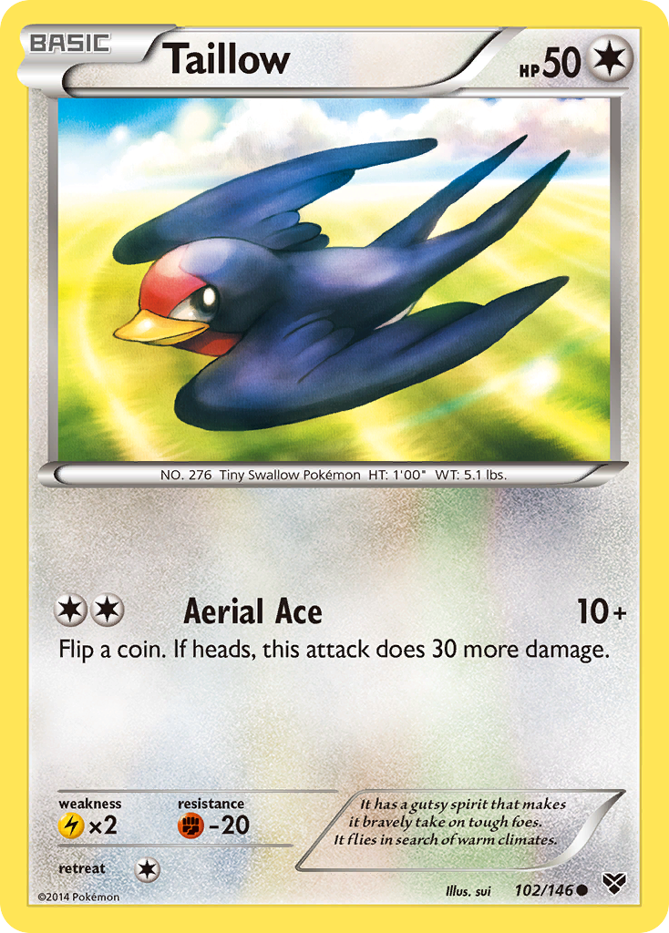 Taillow (102/146) [XY: Base Set] | Eastridge Sports Cards & Games