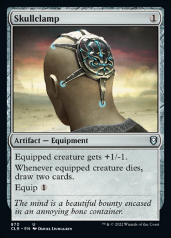 Skullclamp [Commander Legends: Battle for Baldur's Gate] | Eastridge Sports Cards & Games