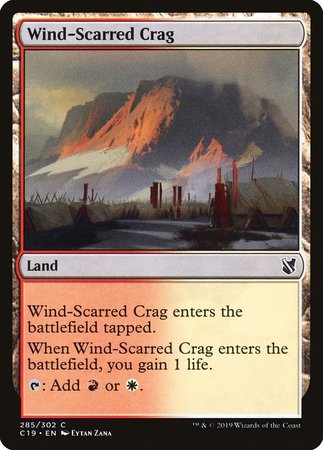 Wind-Scarred Crag [Commander 2019] | Eastridge Sports Cards & Games