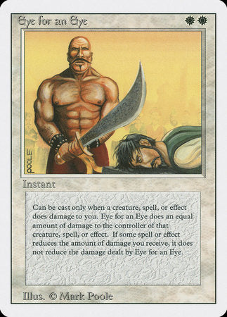 Eye for an Eye [Revised Edition] | Eastridge Sports Cards & Games