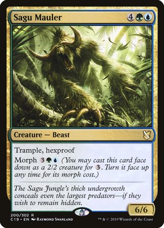 Sagu Mauler [Commander 2019] | Eastridge Sports Cards & Games