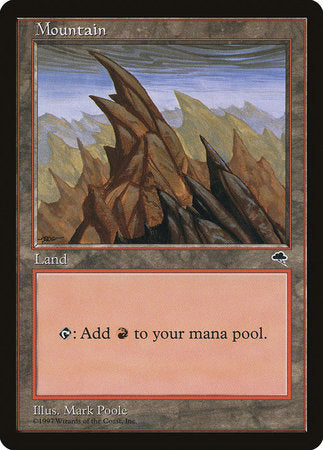 Mountain (Left) [Tempest] | Eastridge Sports Cards & Games