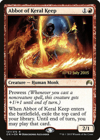 Abbot of Keral Keep [Magic Origins Promos] | Eastridge Sports Cards & Games