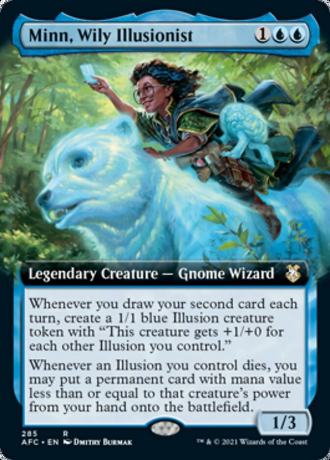 Minn, Wily Illusionist (Extended) [Dungeons & Dragons: Adventures in the Forgotten Realms Commander] | Eastridge Sports Cards & Games