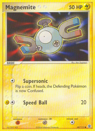 Magnemite (68/112) [EX: FireRed & LeafGreen] | Eastridge Sports Cards & Games