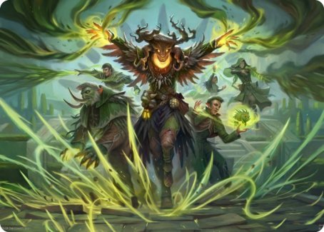 Witherbloom Command Art Card [Strixhaven: School of Mages Art Series] | Eastridge Sports Cards & Games