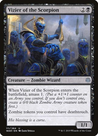 Vizier of the Scorpion [War of the Spark] | Eastridge Sports Cards & Games