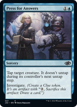 Press for Answers [Jumpstart 2022] | Eastridge Sports Cards & Games