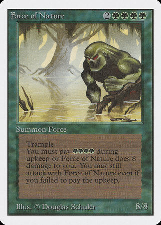 Force of Nature [Unlimited Edition] | Eastridge Sports Cards & Games