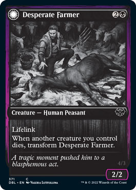 Desperate Farmer // Depraved Harvester [Innistrad: Double Feature] | Eastridge Sports Cards & Games