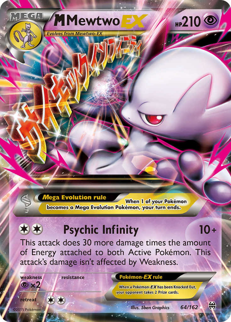 M Mewtwo EX (64/162) [XY: BREAKthrough] | Eastridge Sports Cards & Games