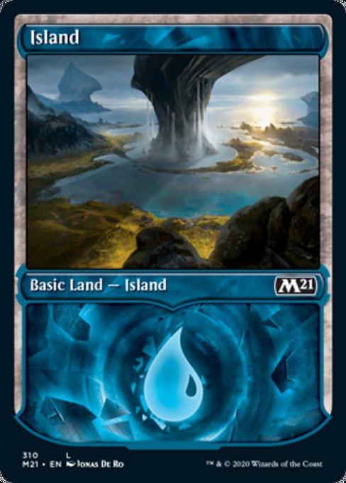 Island (Showcase) [Core Set 2021] | Eastridge Sports Cards & Games
